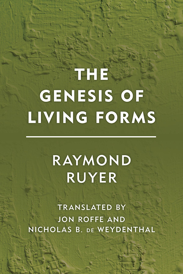 The Genesis of Living Forms